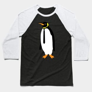 Classy Penguin Baseball T-Shirt